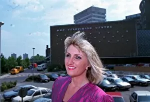 Images Dated 3rd August 1989: JAYNE IRVINE - TV PRESENTER 03 / 08 / 1989
