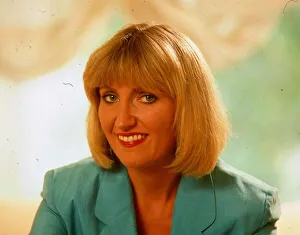 Jayne Irving TV presenter wearing green jacket Jayne Irving TV presenter wearing green jacket