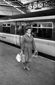 Jean Alexander, Hilda Ogden of Coronation St, commutes between her home town of Southport Jean Alexander, Hilda Ogden of Coronation St, commutes between her home town of Southport