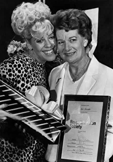 Jean Alexander and Julie Goodyear. May 1985