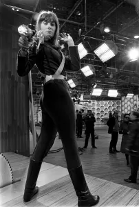 Science Fiction Gallery: Jean Marsh as Sara Kingdom on the set of Dr Who in a 12-part serial The Daleks'