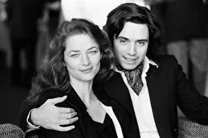 Jean-Michel Jarre with his wife Charlotte Rampling at a photocall Jean-Michel Jarre with his wife Charlotte Rampling at a photocall
