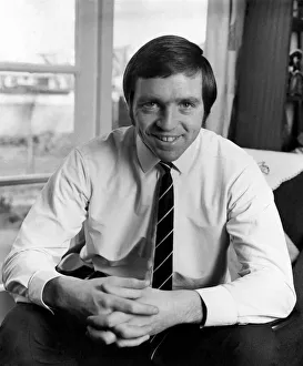 Images Dated 14th March 1970: Jeff Astle the West Bromwich Albion and England star pictured at home. March 1970 P016902