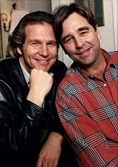 Jeff Bridges Actor with brother his Beau Bridges DBase A©Mirrorpix Jeff Bridges Actor with brother his Beau Bridges DBase A©Mirrorpix