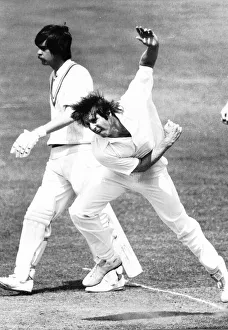 Jeff Thomson of MCC Batting during Australia Vs MCC Jeff Thomson of MCC Batting during Australia Vs MCC