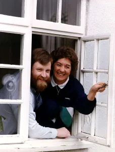 Jennifer Moss former Actress in Coronation Street with her husband Steve Ramsden Jennifer Moss former Actress in Coronation Street with her husband Steve Ramsden