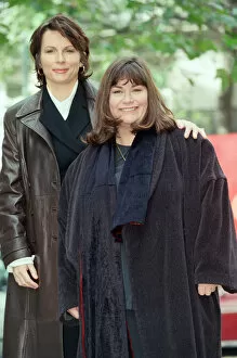 Images Dated 25th October 1993: Jennifer Saunders and Dawn French aka comedy duo French and Saunders. 25th October 1993