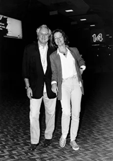 Jenny Seagrove Actress with boyfriend Michael Winner setting of to Barbados for christmas Jenny Seagrove Actress with boyfriend Michael Winner setting of to Barbados for christmas
