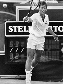 Jeremy Bates in action at the Stella Artois tournament before Wimbledon Jeremy Bates in action at the Stella Artois tournament before Wimbledon
