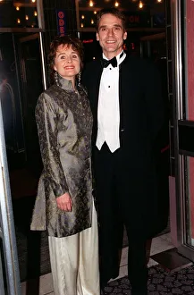 Jeremy Irons Actor April 98 With his wife Sinead Crusack at the premiere of The Jeremy Irons Actor April 98 With his wife Sinead Crusack at the premiere of The