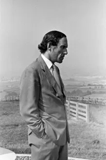 Images Dated 12th September 1973: Jeremy Thorpe pictured outside, near Barnstaple. 12th September 1973