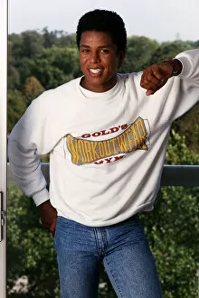 Images Dated 15th March 1990: Jermaine Jackson American pop star brother of Michael Jackson DBase