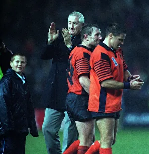Jim Telfer Gary Armstrong and Alan Tait October 1999 take their final bow after Jim Telfer Gary Armstrong and Alan Tait October 1999 take their final bow after