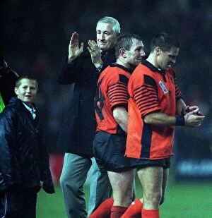 Images Dated 24th October 1999: Jim Telfer Gary Armstrong and Alan Tait October 1999 take their final bow after