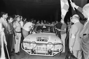 Jimmy greaves seen here in his car during the World Cup Rally in the Brazilian stages Jimmy greaves seen here in his car during the World Cup Rally in the Brazilian stages