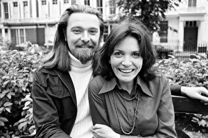 Televison Gallery: Joan Bakewell and her husband Jack Emery. 15th June 1977