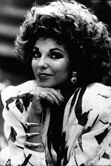 Joan Collins actress, September 1989