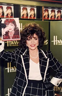 Joan Collins at My Secrets book signing in Harrods - January 1994 (95/549) Joan Collins at My Secrets book signing in Harrods - January 1994 (95/549)