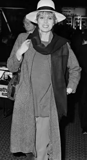 Joanna Lumley British actress, December 1982