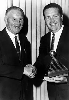 Award Ceremonies Gallery: Jock Stein and Bill Nicholson Football 6th August 1967 Jock Stein manager of Celtic