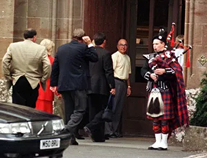 Joe Lewis at Culzean July 1997 Rangers Football Club tycoon in Scotland for Joe Lewis at Culzean July 1997 Rangers Football Club tycoon in Scotland for