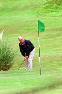 Joe Lewis playing golf July 1997 pitch and putt at the Turnberry Hotel course Joe Lewis playing golf July 1997 pitch and putt at the Turnberry Hotel course