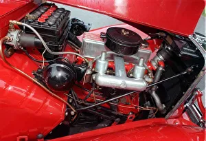 JOE ODONNELL HIS VINTAGE MG7 December 1998 Engine compartment JOE ODONNELL HIS VINTAGE MG7 December 1998 Engine compartment