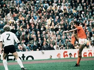 Johan Cruyff World Cup final 1974 Holland V West Germany football