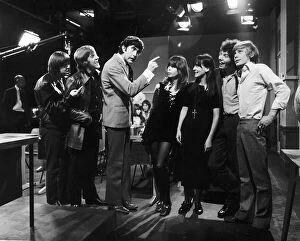 John Alderton actor with the cast of Please Sir - October 1970 Dbase MSI