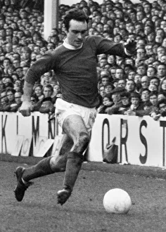 John Ashton of Manchester United in action. Circa 1969 P017190 John Ashton of Manchester United in action. Circa 1969 P017190
