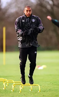 Images Dated 25th November 1999: John Barnes Celtic coach November 1999 training session
