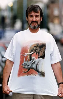 John Challis Actor campaigning against the Tusk trade John Challis Actor campaigning against the Tusk trade