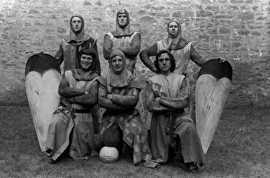 John Cleese as Sir Lancelot and the footballing knights Medieval Monty Python based John Cleese as Sir Lancelot and the footballing knights Medieval Monty Python based