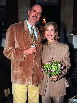 John Cleese and wife arrive for Michael Winners birthday party John Cleese and wife arrive for Michael Winners birthday party