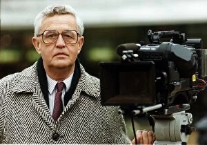 Images Dated 22nd November 1995: John Cole TV Presenter - Reporter - BBC