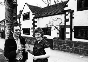 John and Dorothy Crawley outside their West Derby home, Tue Brook house John and Dorothy Crawley outside their West Derby home, Tue Brook house