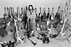 Images Dated 12th December 1977: John Entwistle, bass guitarist of British rock group The Who