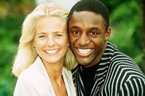 John Fashanu and Ulrika Jonsson are the new host of The Gladiators TV Series John Fashanu and Ulrika Jonsson are the new host of The Gladiators TV Series