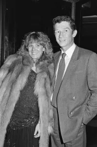John Hurt, with his wife Donna Peacock leave The Dorchester Hotel John Hurt, with his wife Donna Peacock leave The Dorchester Hotel