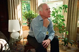 Images Dated 6th July 1993: John Le Carre at home in Hampstead. 6th July 1993