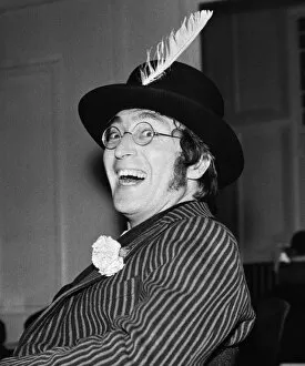 Images Dated 2nd November 2012: John Lennon filming Magical Mystery Tour at the Atlantic Hotel in Newquay 12 September