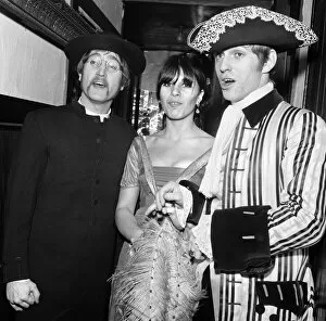 Images Dated 24th July 2014: John Lennon and Georgie Fame at the fancy dress 21st birthday party thrown for Fame'