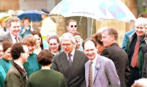 Images Dated 9th January 2006: John Major with Michael Forsyth during a visit to St Andrews Scotland