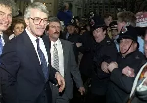 John Major Prime Minister in Bolton during the 1992 election campaign