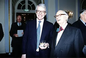 John Major the Prime Minister with the Chairman of the Tote Lord Wyatt Circa 1993 John Major the Prime Minister with the Chairman of the Tote Lord Wyatt Circa 1993