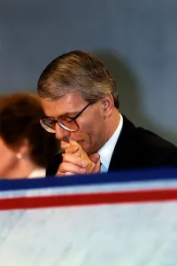 Images Dated 22nd March 1992: John Major Prime Minister at the Tory Rally in London 1992 at the start of the Election