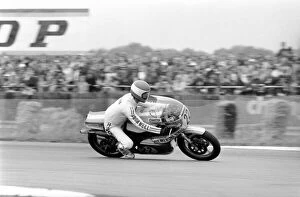 Images Dated 14th August 1977: John Player 500 CC Motor Cycle Racing at Silverstone. August 1977 77-04370-009