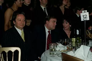 John Prescott MP, February 98 At the Brit Awards after being soaked by