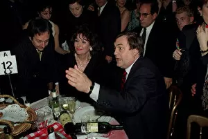 00000 Gallery: John Prescott MP, February 98 At the Britt Awards after being soaked by
