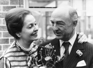 John Profumo Former MP in Sex Scandal with Christine Keeler With his wife John Profumo Former MP in Sex Scandal with Christine Keeler With his wife